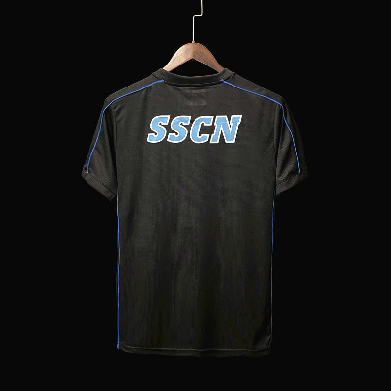 Naples maillot d’entraînement noir 2022/23