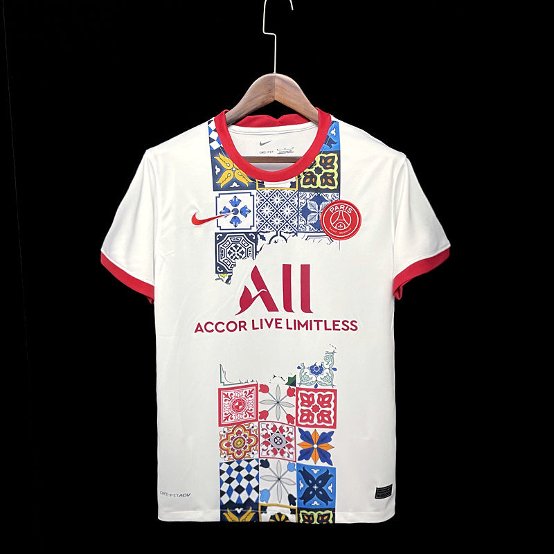 Paris-Saint-Germain Maillot d’entraînement blanc 2022/23