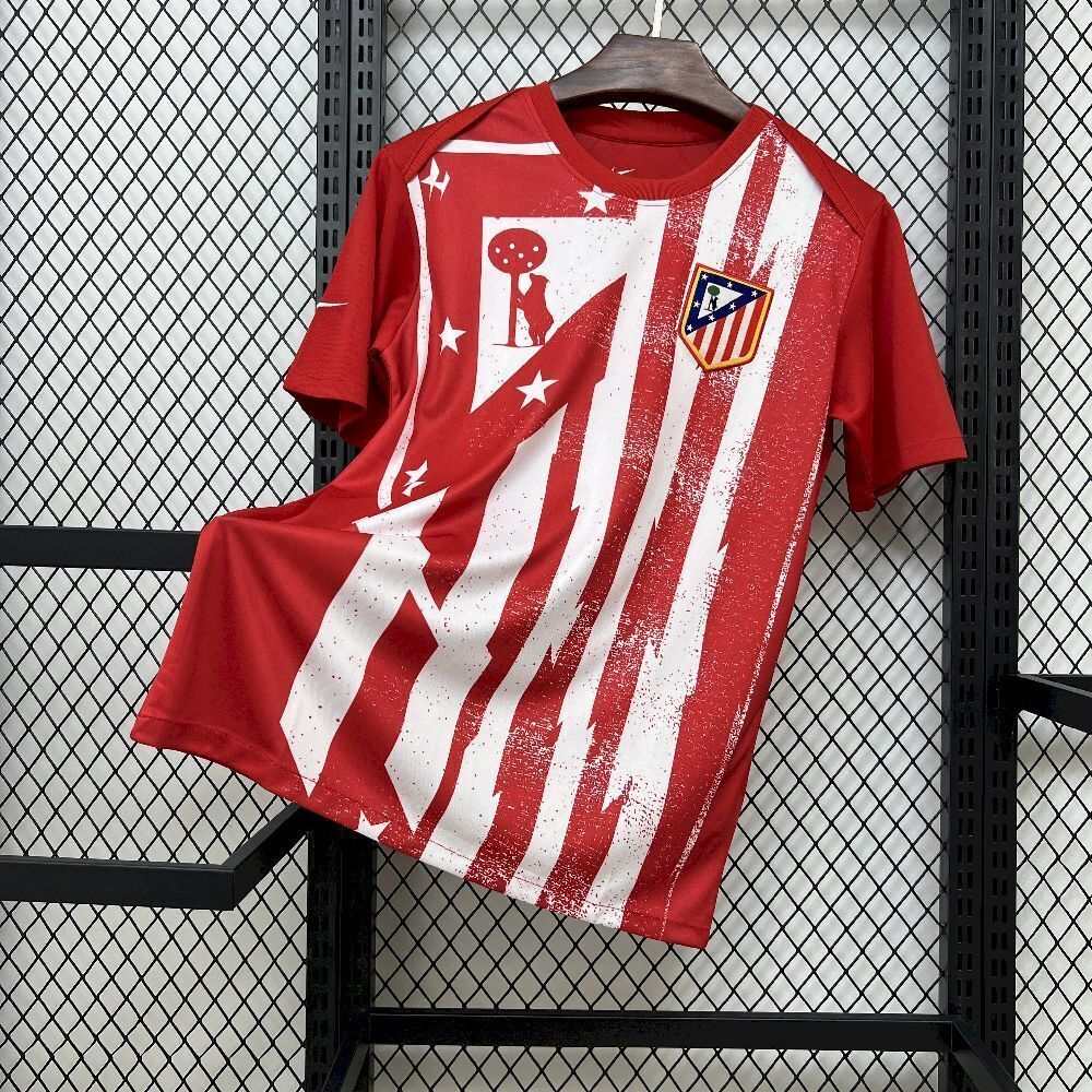 Atletico Madrid Maillot d’avant match rouge 2025/26