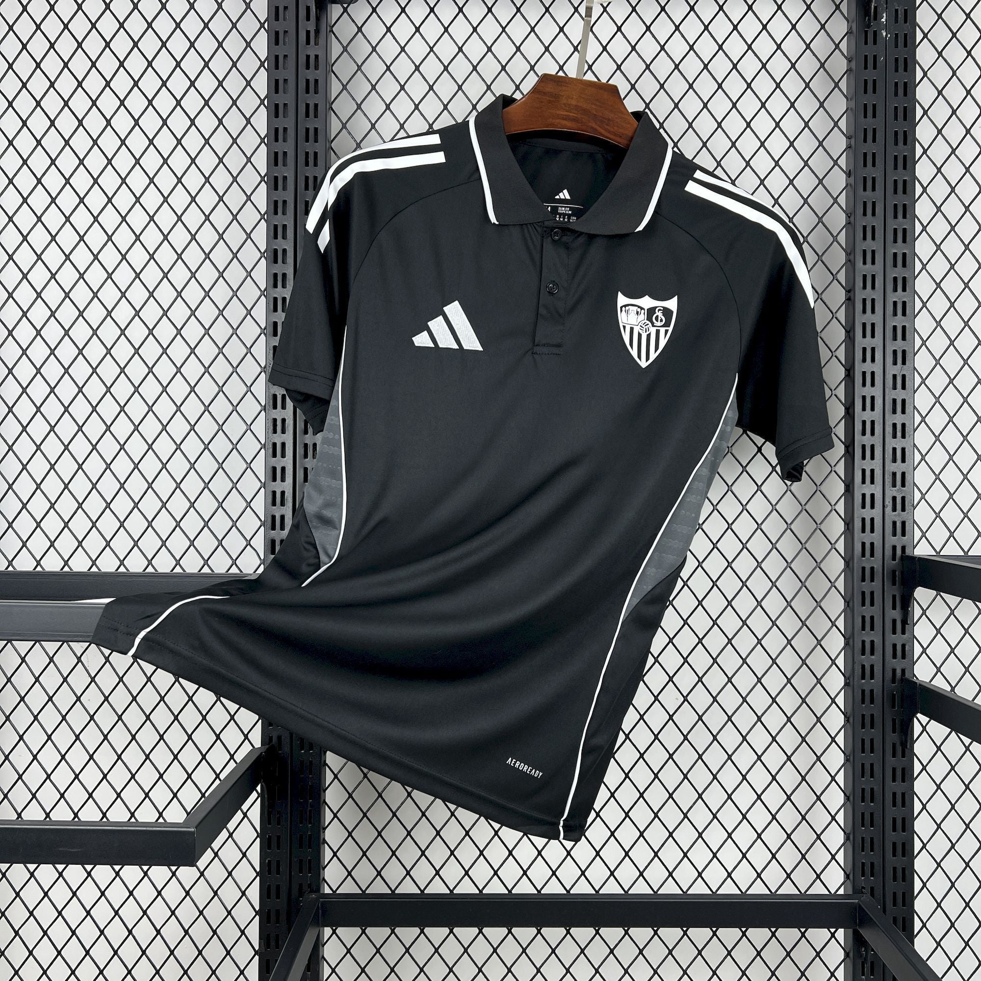 FC Séville Travel Polo noir 2025/26