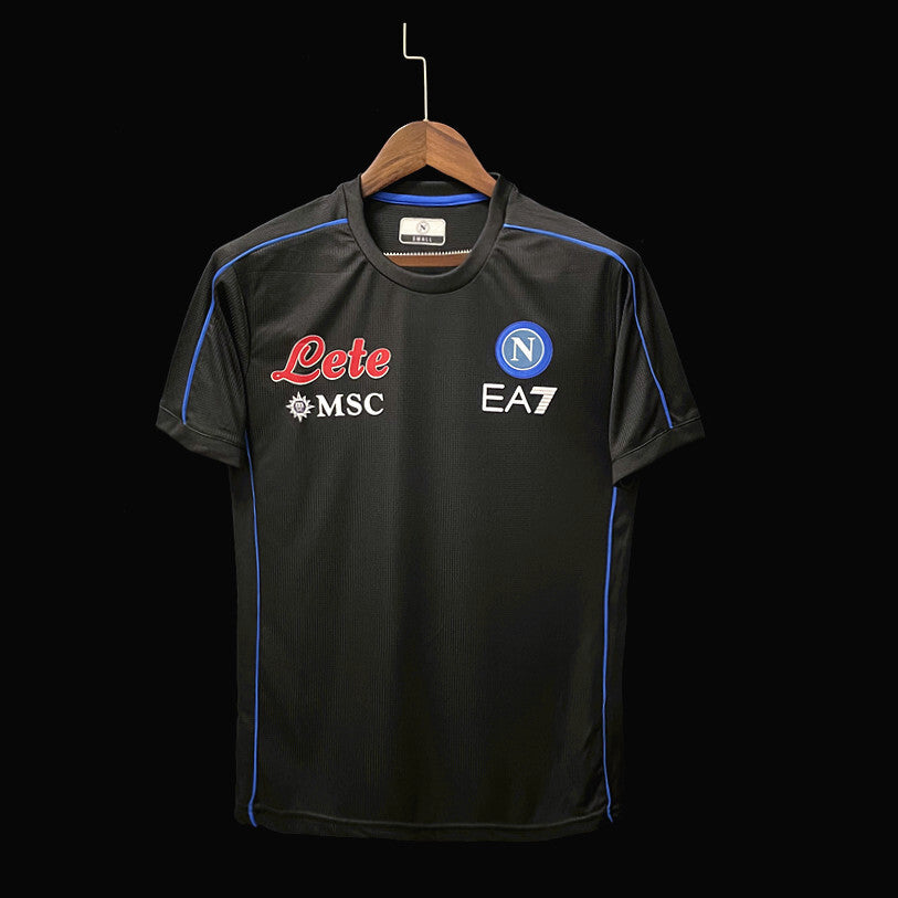 Naples maillot d’entraînement noir 2022/23